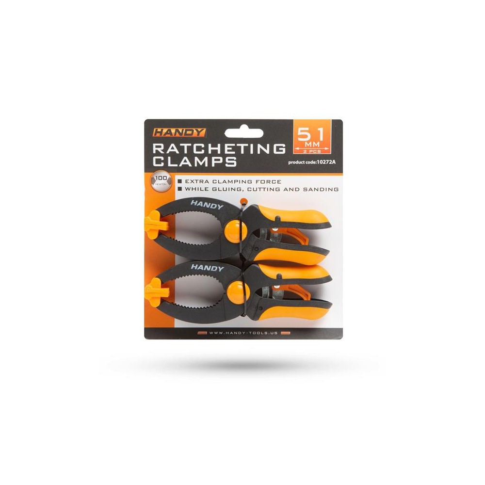 Spyruoklinis spaustukas HANDY 10272A 2vnt-Spyruokliniai