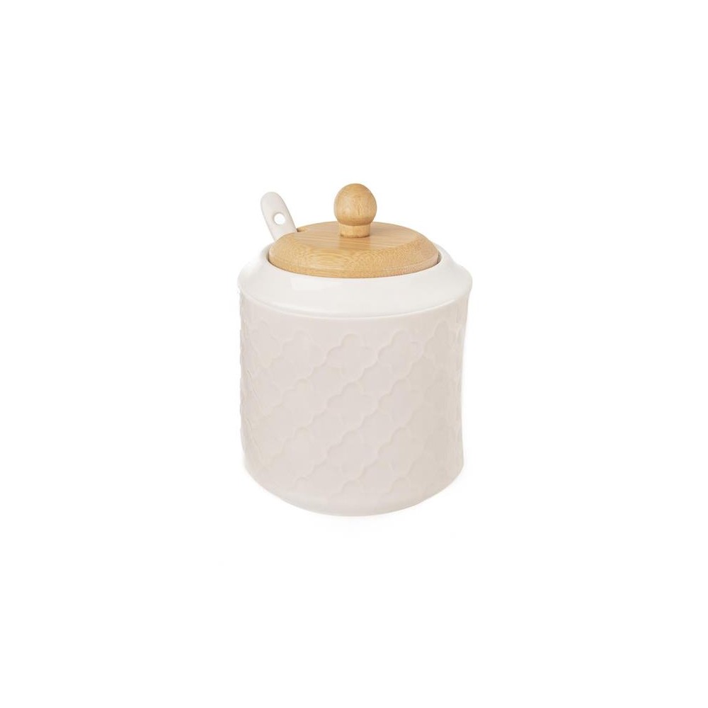Cukrinė su šaukštu ORION Whiteline 9cm-Kiti virtuvės reikmenys Cukrinė su šaukštu ORION Whiteline 9cm-Kiti virtuvės reikmenys