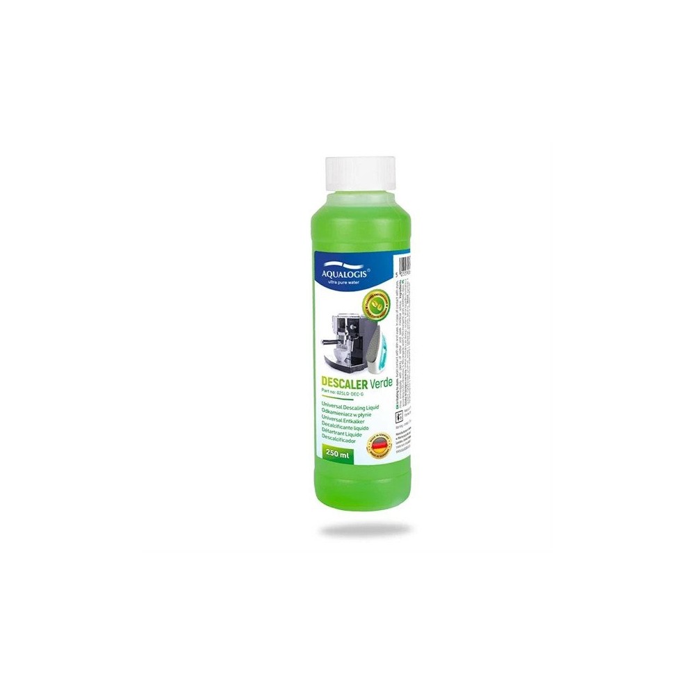 Kavos kalkių šalinimo priemonė AQUALOGIS Verde 250ml-Priedai