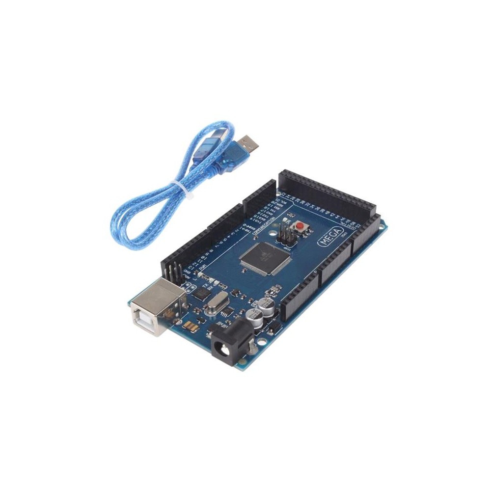 Arduino Mega2560-16AU, su USB keitikliu CH340G-Programuojami