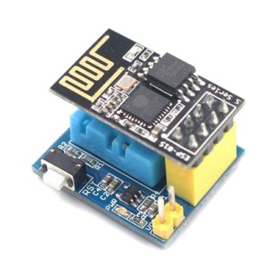 WiFi modulis ESP8266 DHT11 + ESP-01, Wifi termometras ir