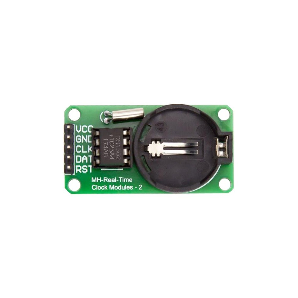 RTC realaus laiko laikrodis DS1302-Programuojami moduliai RTC realaus laiko laikrodis DS1302-Programuojami moduliai