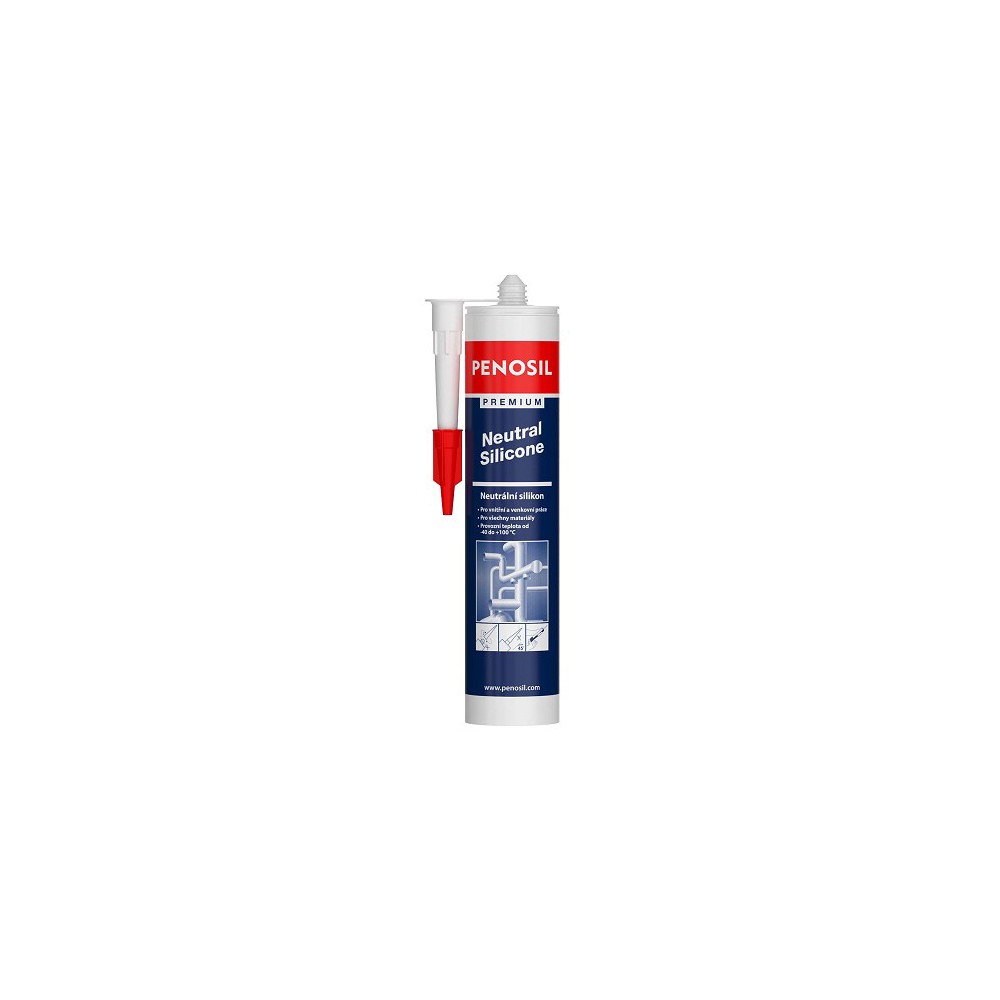 Neutralus silikonas PENOSIL Premium skaidrus 310ml-Statybinės