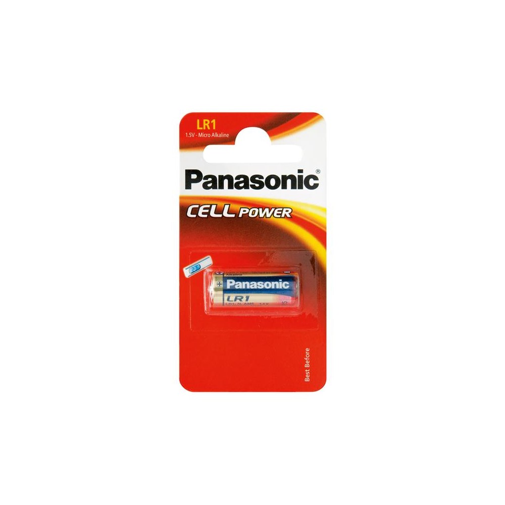 Akumuliatorius LR1 (E90) PANASONIC Cell Power alkaline 1BP-CR
