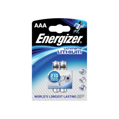 Ličio baterija AAA R03 1,5 V ENERGIZER Ultimate 2BP-Ličio