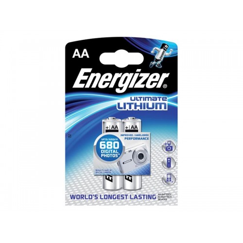 Ličio baterija AA R6 1,5 V ENERGIZER Ultimate 2BP-Ličio