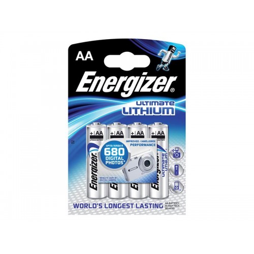 Ličio baterija AA R6 1,5 V ENERGIZER Ultimate 4BP-Ličio