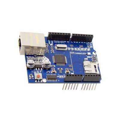Arduino Ethernet Shield W5100 R3-Programuojami moduliai