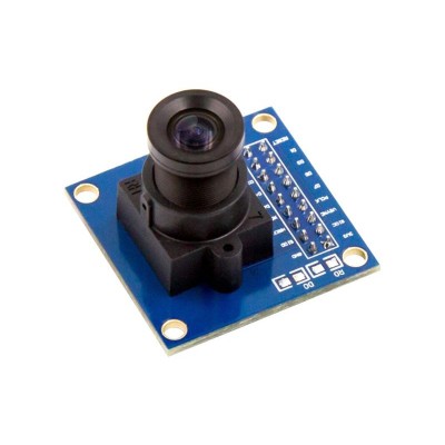 CMOS kamera OV7670 640x480 be atminties, modulis