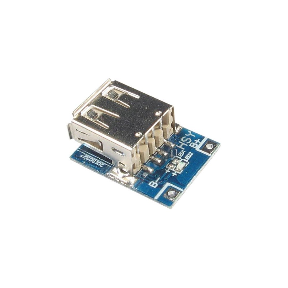 Maitinimo modulis, 5 V STEP-UP + Li-Li-ion įkroviklis-DC-DC