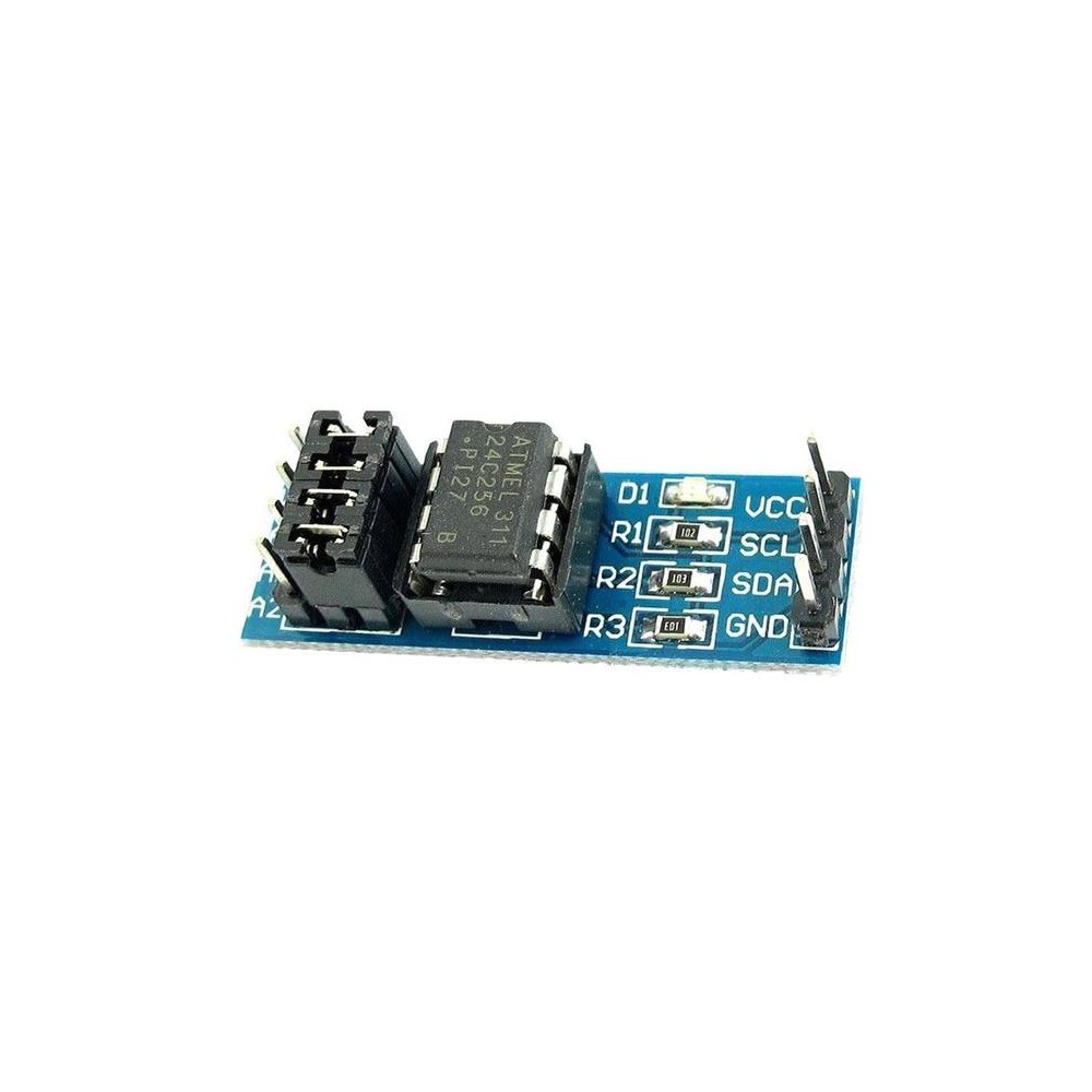 I2C EEPROM atmintis su AT24C256, skirta Arduino-Programuojami