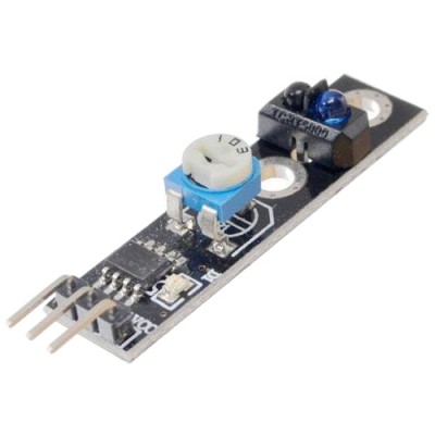 Šviesą atspindintis barjeras, modulis su LM393 ir TCRT5000