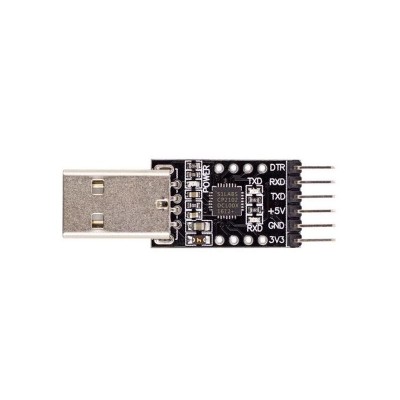 USB / TTL keitiklis, modulis su CP2102-Jutikliai ir keitikliai