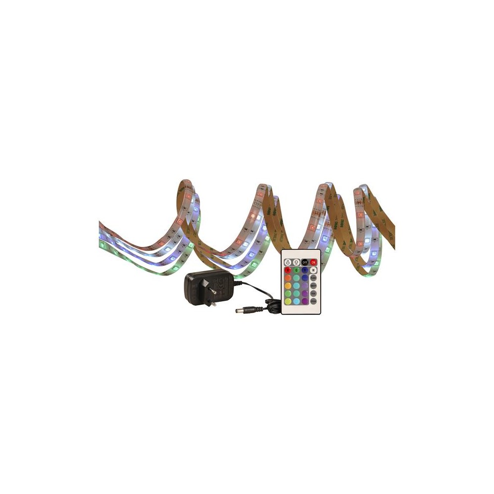 LED šviesos diodų sistema RETLUX RLS 105 3m RGB-LED juostelės