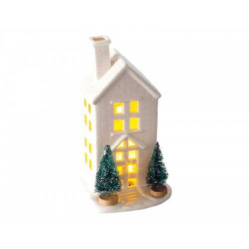 Kalėdinė dekoracija RETLUX RXL 393 namas 19,2cm-Kalėdų