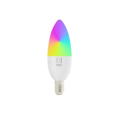 Išmanioji LED lemputė E14 6W RGBW IMMAX NEO 07716L WiFi