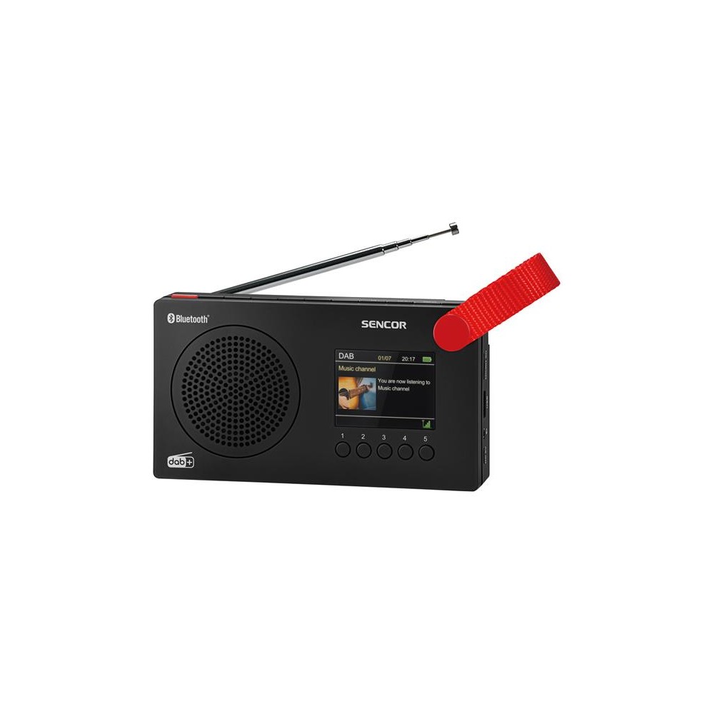 Radijas SENCOR SRD 7757B-Radijo imtuvai skaitmeniniai DAB+