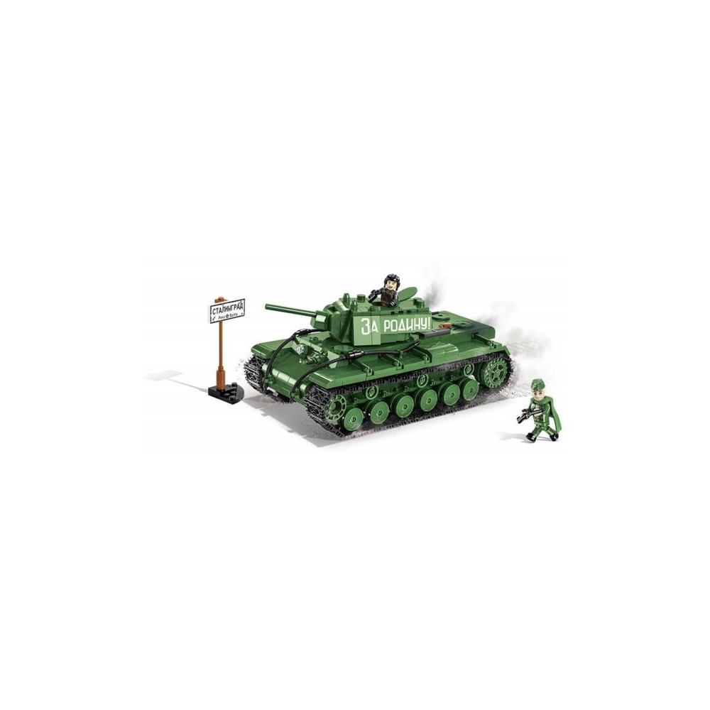 Rinkinys COBI 2555 II WW KV-1, 656 k, 2 f-Rinkinys COBI