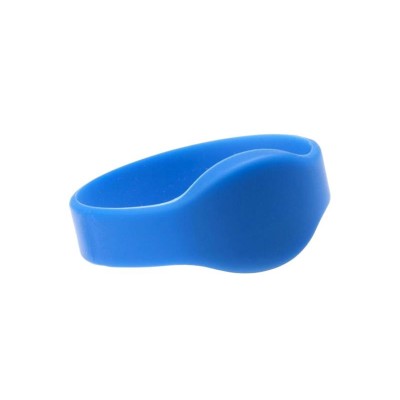 RFID prieigos lustas 13,56 MHz, silikoninė apyrankė