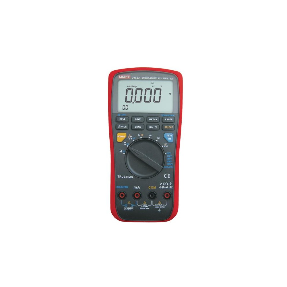 Multimetras UNI-T UT533-Įrankiai