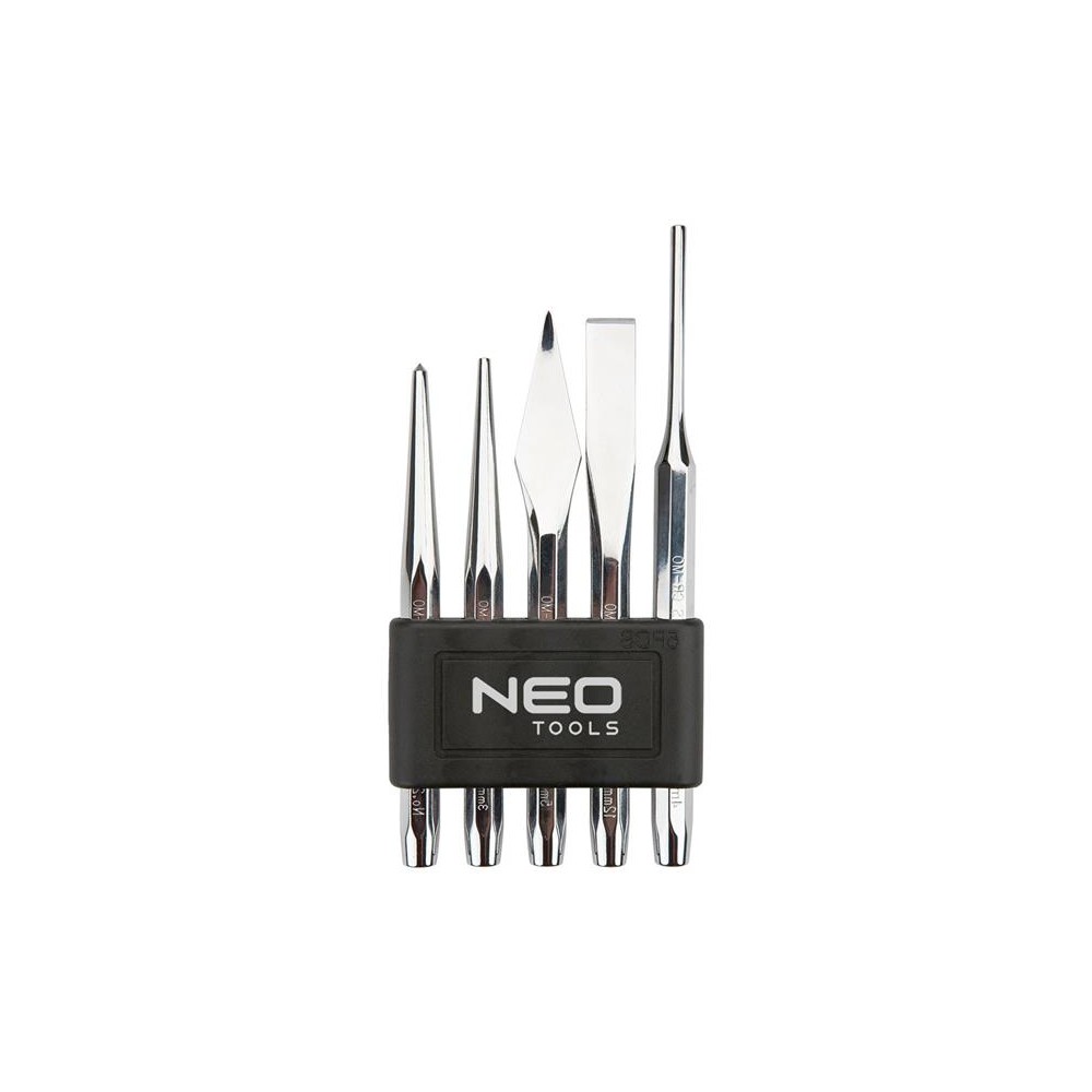 Perforatorių ir kaltų rinkinys NEO TOOLS 33-060 5vnt-Kaltai Perforatorių ir kaltų rinkinys NEO TOOLS 33-060 5vnt-Kaltai
