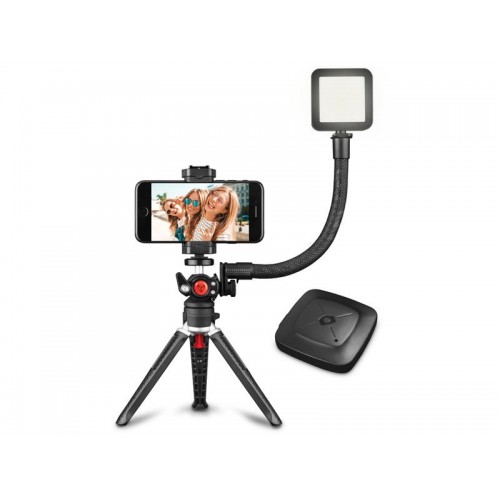 Selfie laikiklis su trikoju YENKEE YSM 720 Vlogkit-Selfie