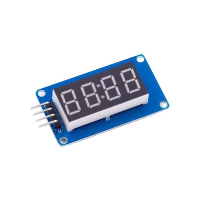 Laikrodžio ekranas 0,56" TM1637 raudonas-Priedai