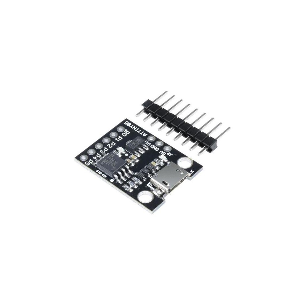"Digispark Attiny85", mikro USB programavimo modulis
