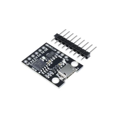 "Digispark Attiny85", mikro USB programavimo modulis