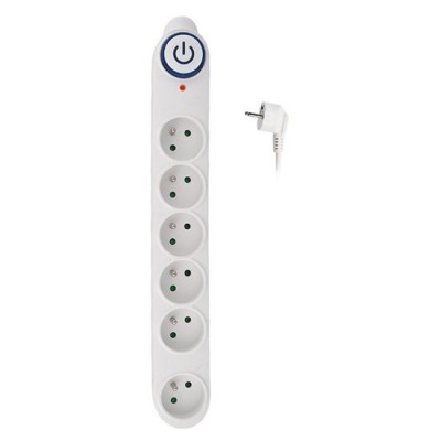 Prailginimo kabelis 6 lizdai 1,5 m SOLIGHT PO62-Prailgintuvai