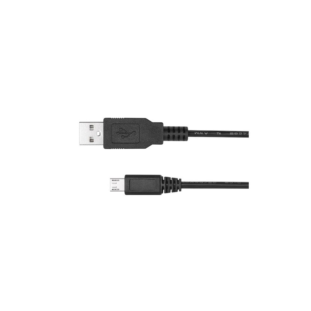 Kabelis REBEL KM0359 USB - micro USB 1 m-Duomenų ir įkrovimo Kabelis REBEL KM0359 USB - micro USB 1 m-Duomenų ir įkrovimo