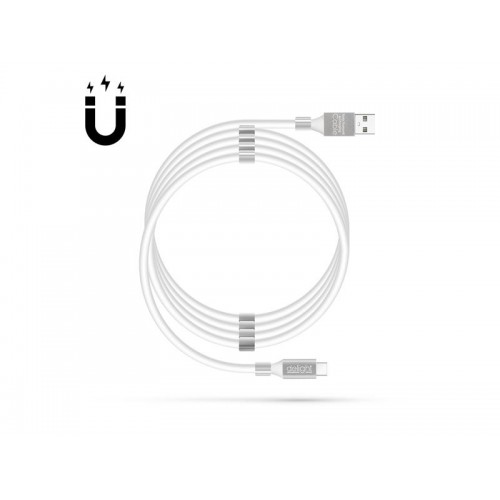 Kabelis DELIGHT 55446C-WH USB-C 1,2 m magnetinis-Duomenų ir