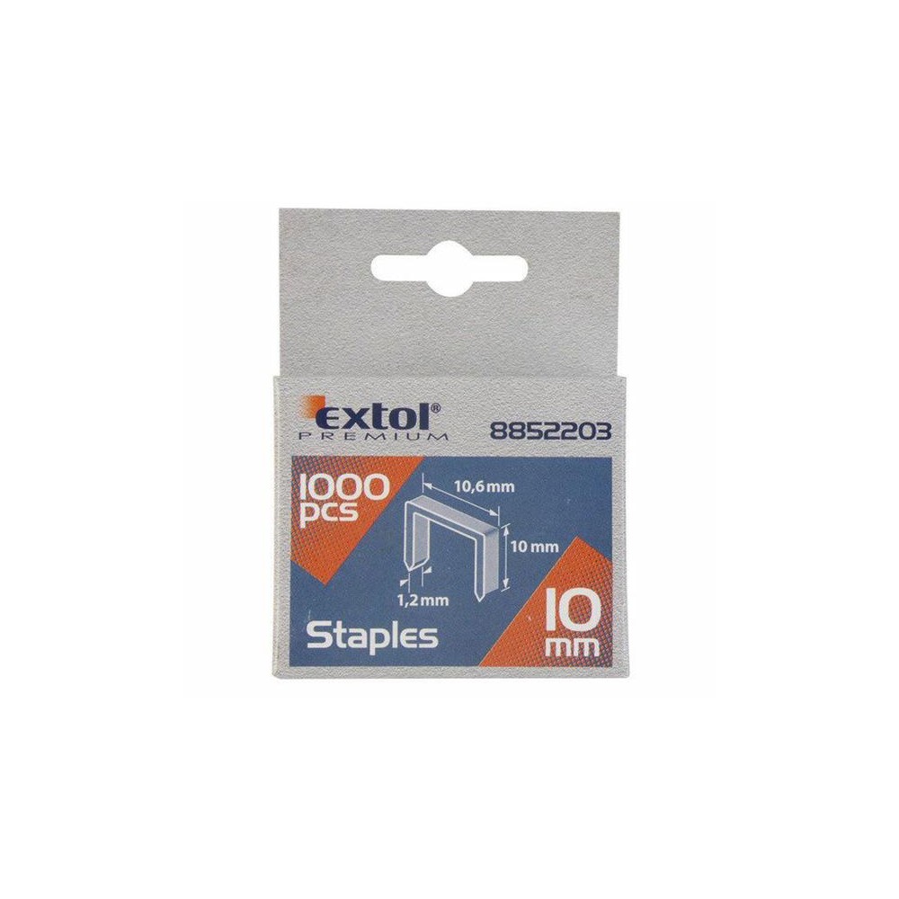 Sagtys 8 mm 10,6x0,52x1,2 mm EXTOL PREMIUM 8852202 1000ks-Sagtys