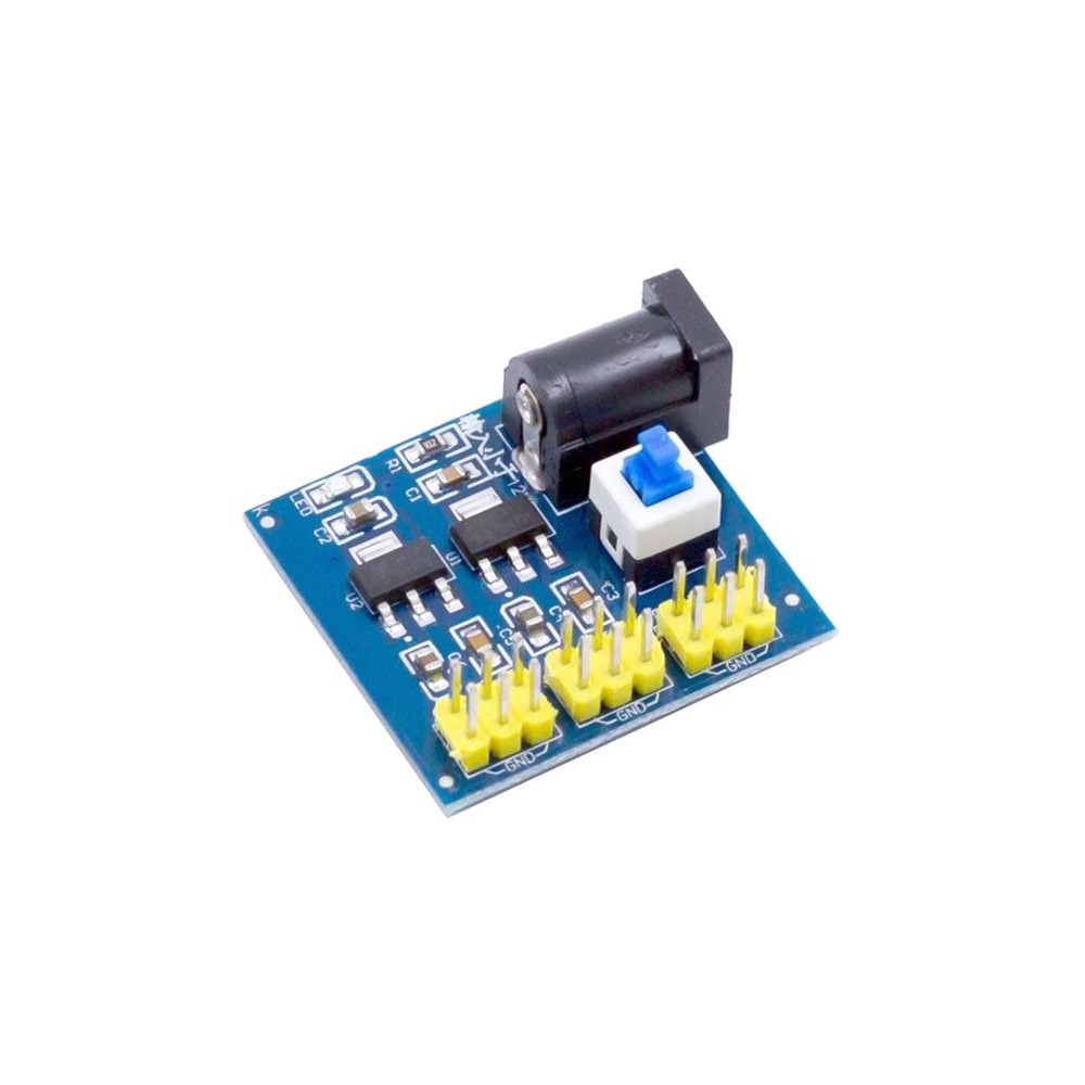 Maitinimo modulis 5 V / 3,3 V / 12 V, skirtas Arduino-Priedai