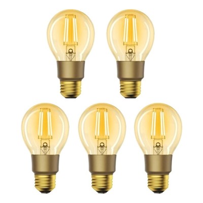 Išmaniųjų LED lempučių rinkinys E27 6W šiltai baltos spalvos