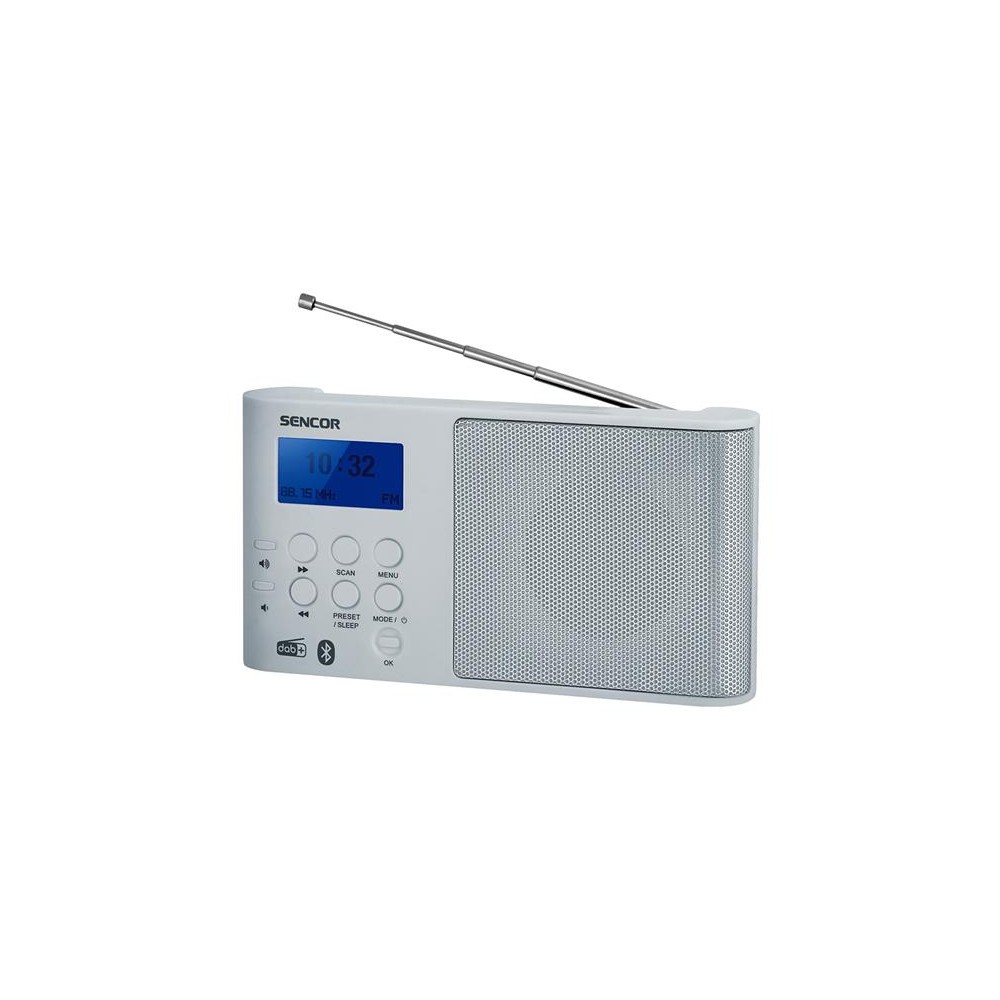 Radijas SENCOR SRD 7100W-Radijo imtuvai skaitmeniniai DAB+