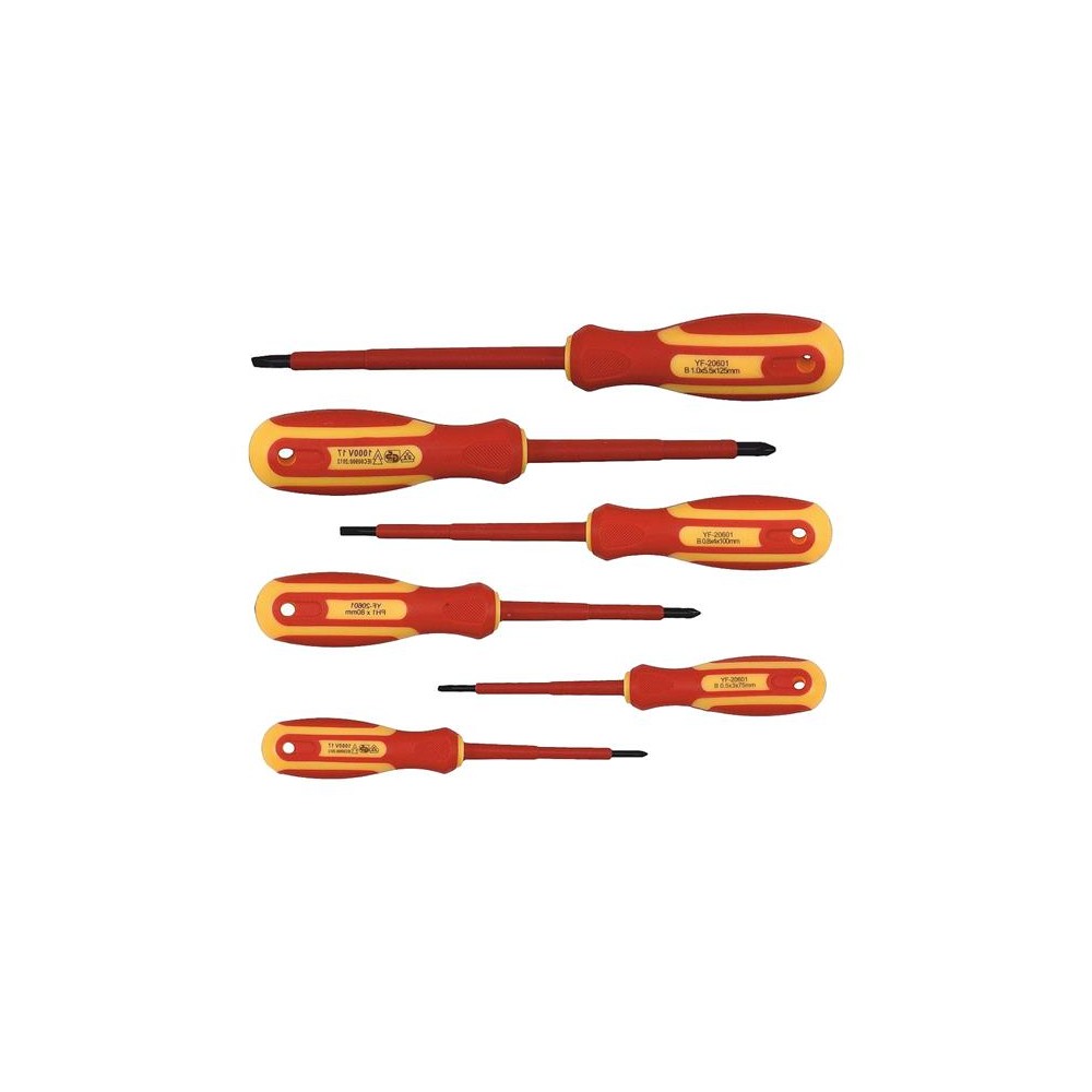 Atsuktuvų rinkinys electro TES SL2250133X 6vnt-Atsuktuvų Atsuktuvų rinkinys electro TES SL2250133X 6vnt-Atsuktuvų