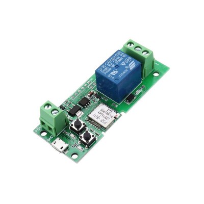 WiFi modulis Sonoff PSF-B su nuotolinio durų atidarymo rele /