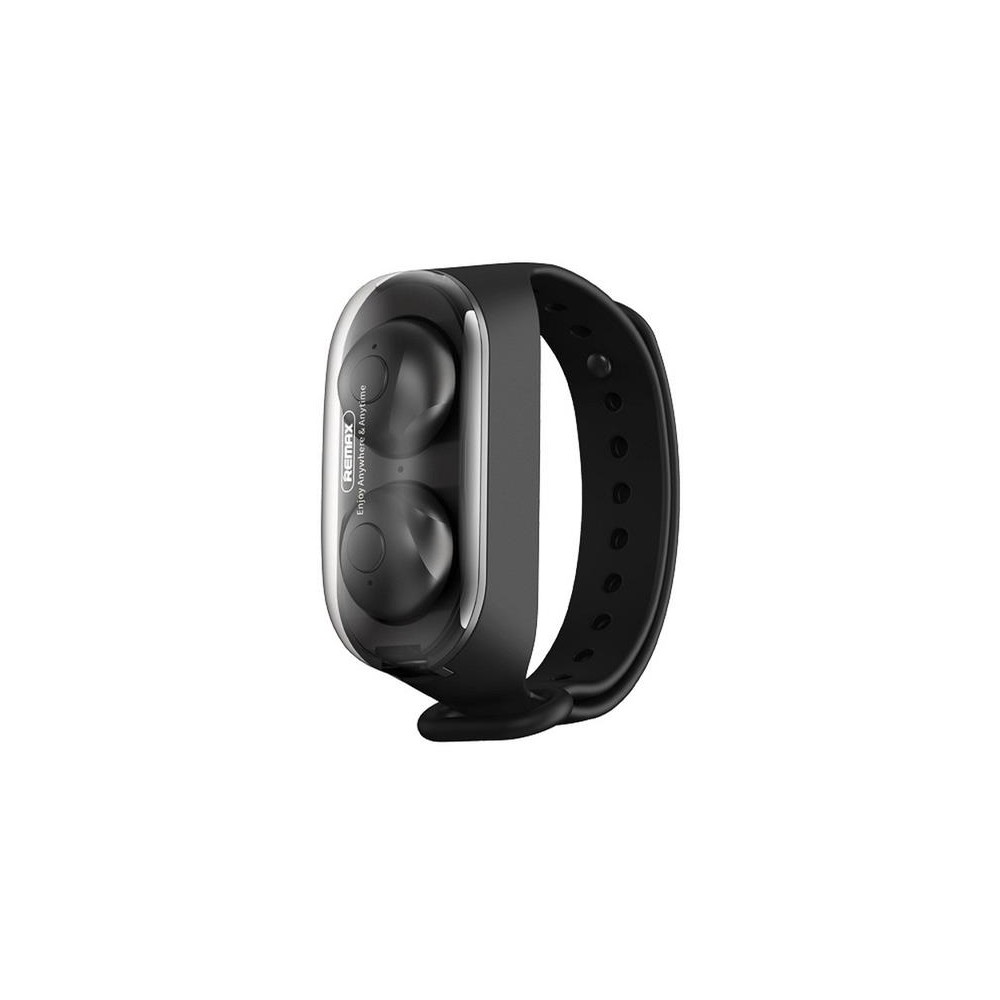 Ausinės "Bluetooth" REMAX TWS-15 Juodos spalvos-"Bluetooth"