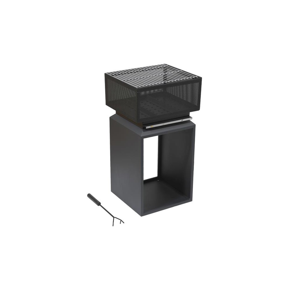 Židinys CATTARA CUBE 13007-Nešiojamosios anglių kepsninės