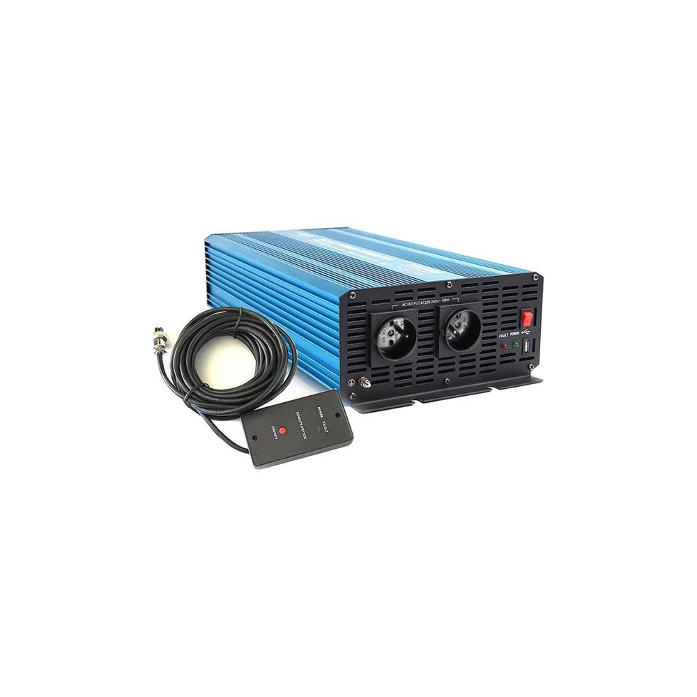 Maitinimo inverteris CARSPA P3000 24V/230V 3000W grynos