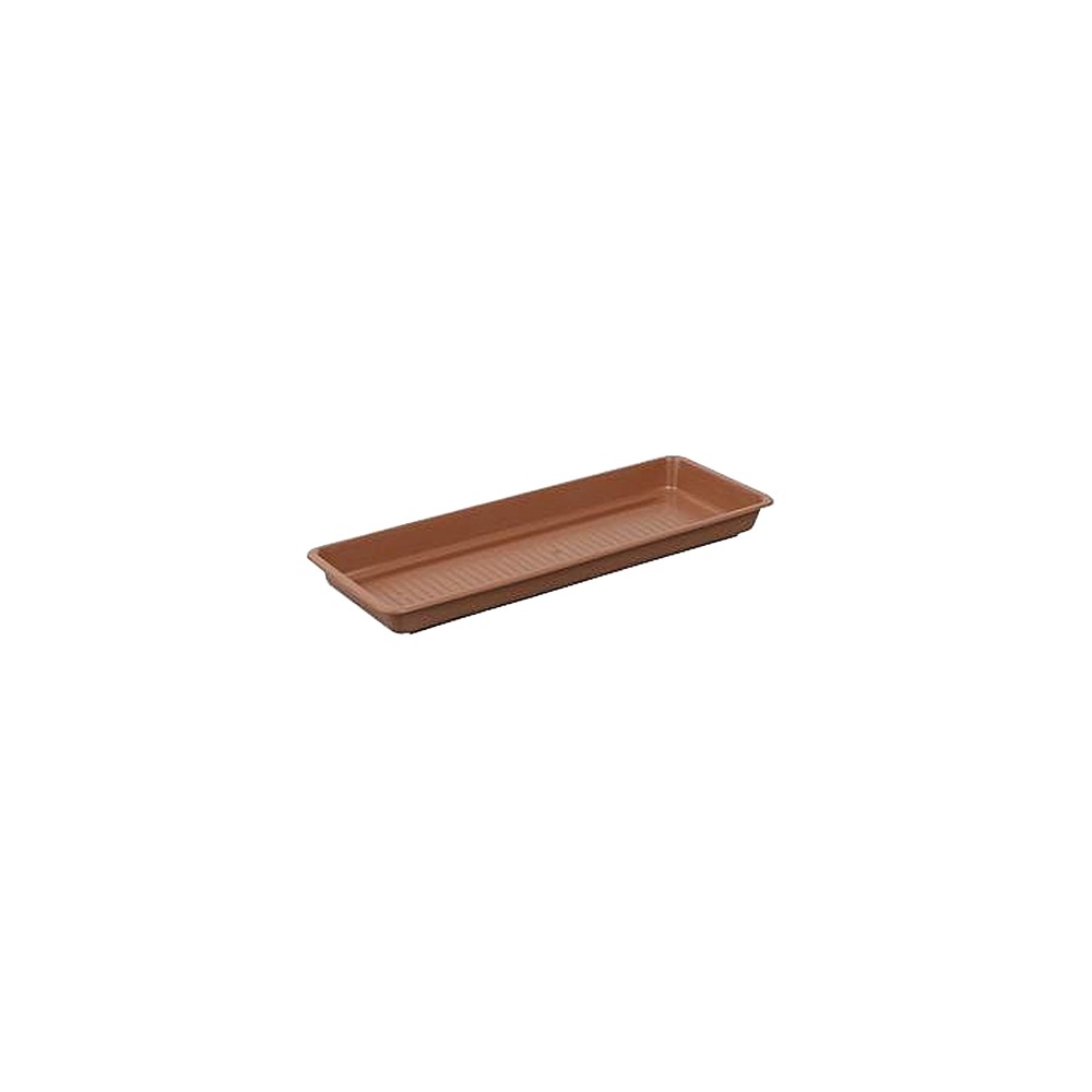 Gėlių vazono dubuo GARDEN 40cm terakotos-Langų dėžutės
