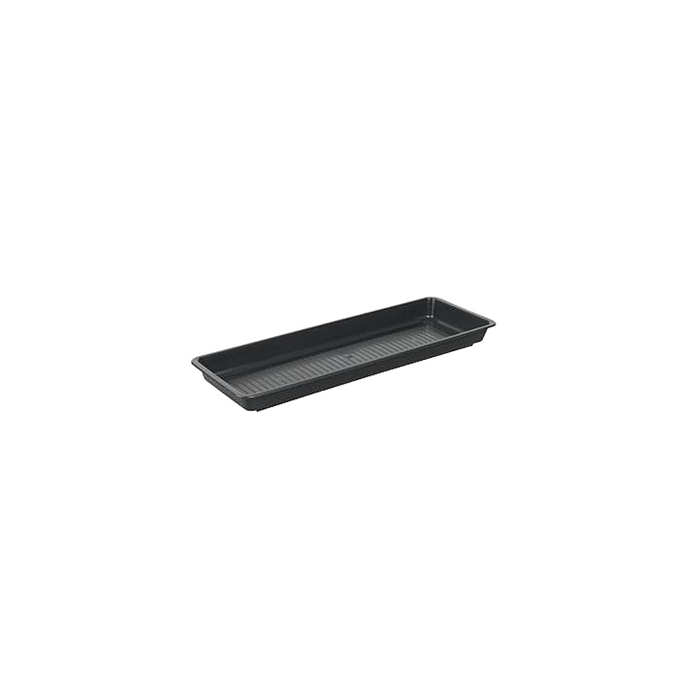 Gėlių vazono dubuo GARDEN 60cm antracito spalvos-Langų dėžutės