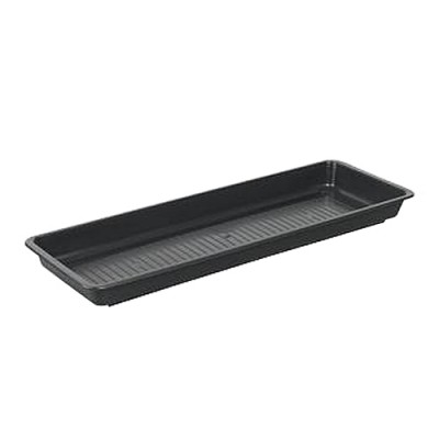 Gėlių vazono dubuo GARDEN 60cm antracito spalvos-Langų dėžutės