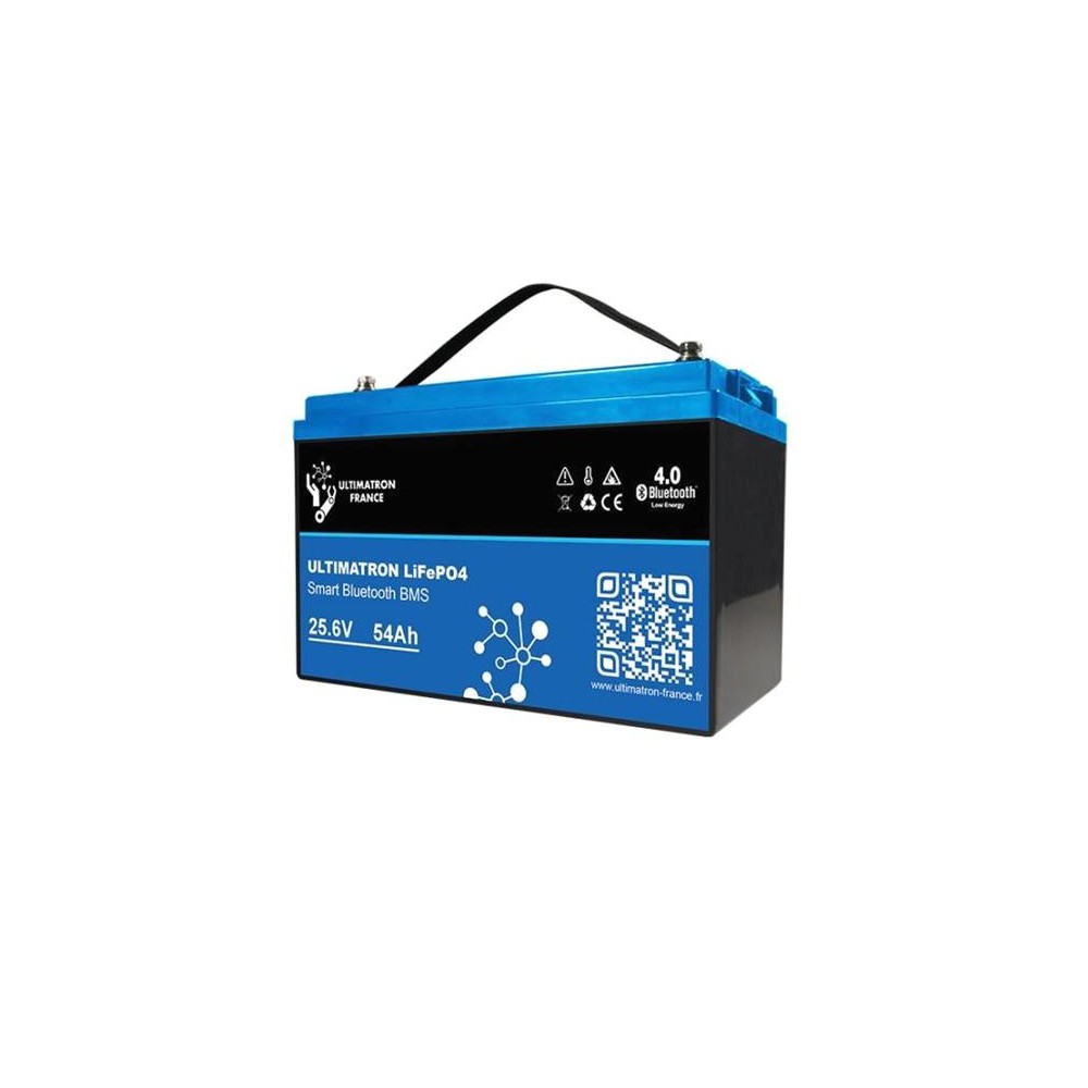 Akumuliatorius LiFePO4 25,6V 54Ah Ultimatron Smart BMS-LiFePO4