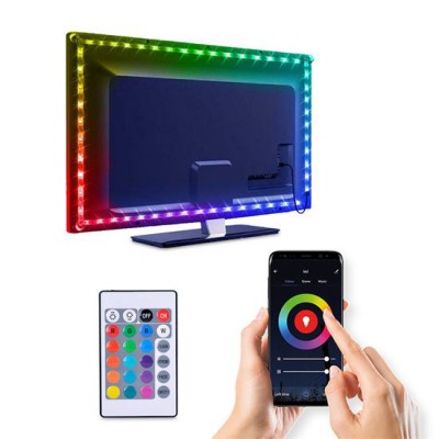 Išmanioji LED juosta televizoriui RGB SOLIGHT WM58-SMART LED