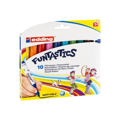 Fix Edding 14 Funtastics 10vnt. rinkinys mažesniems