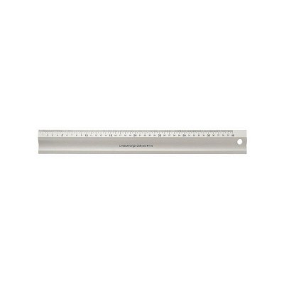 Aliumininė liniuotė TES D5833 60cm-Kampai ir skalės