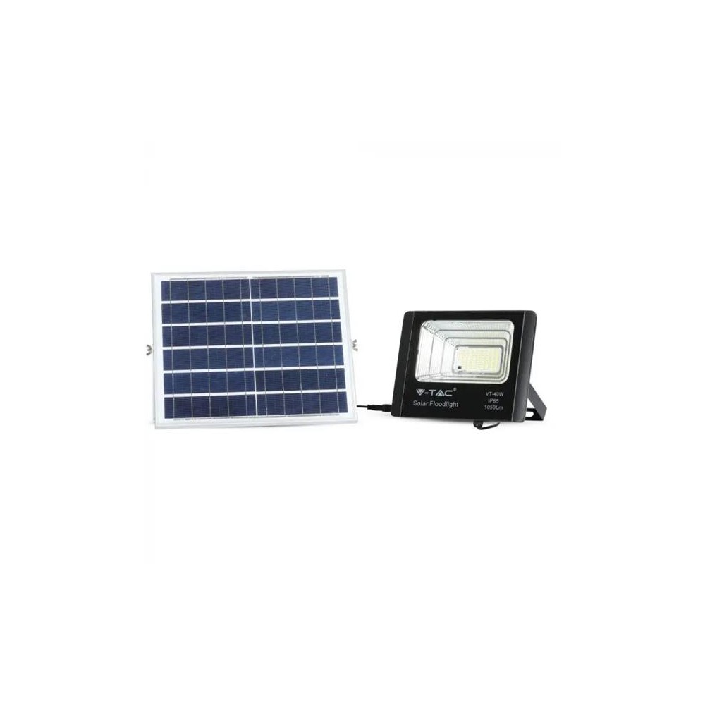 Saulės šviestuvas V-TAC VT-40W 16W 6000K-Saulės šviesos