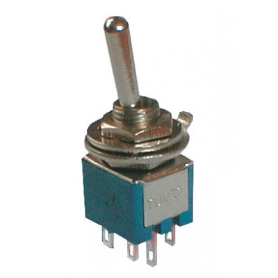 Perjungimo jungiklis 2pol./6pin ON-ON (mini)-Komponentai